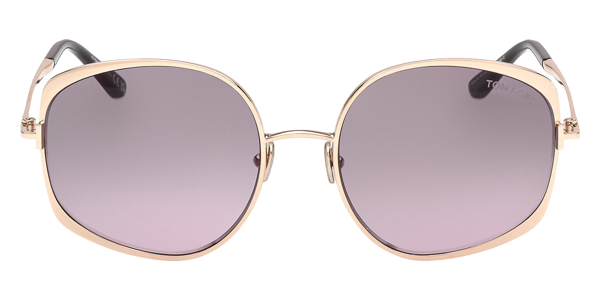 Tom Ford FT1349 28B 58 - Shiny Rose Gold / Gradient Smoke 28B #id:ft134928b_s:102100