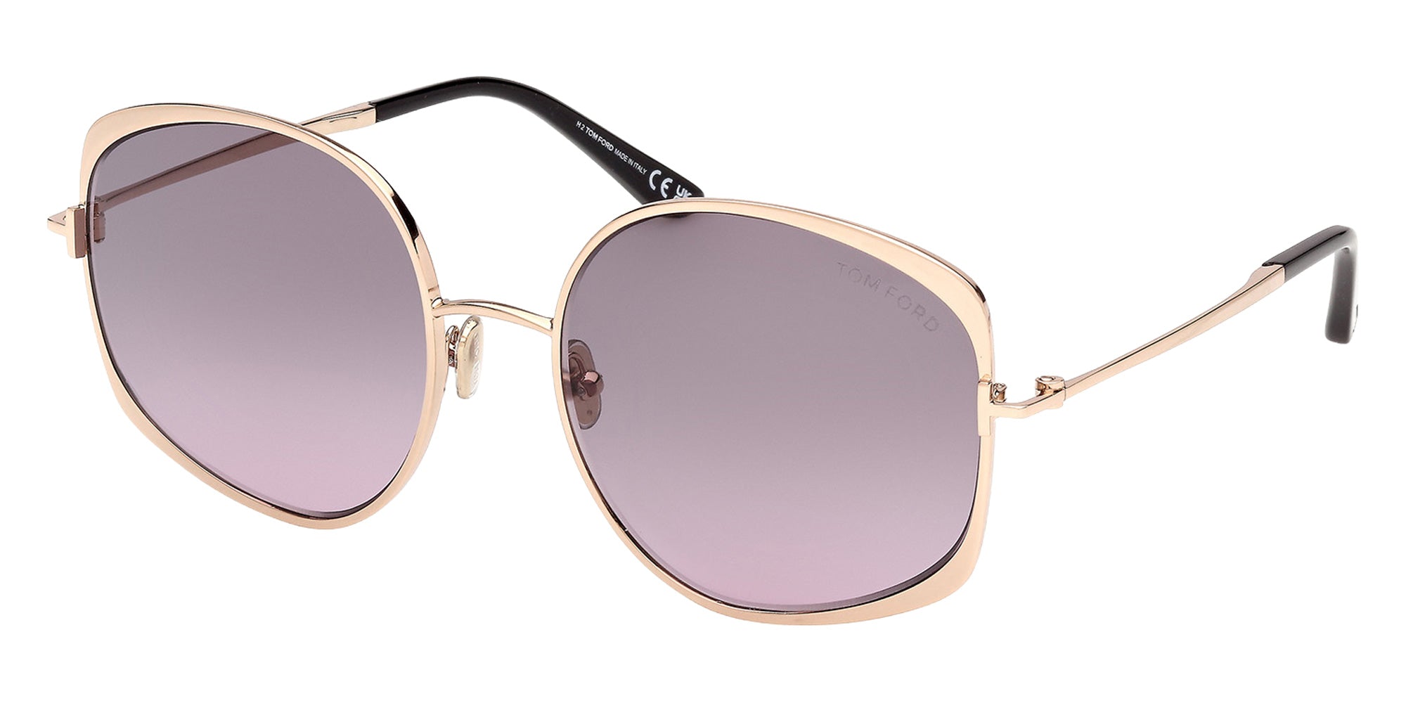 Tom Ford FT1349 28B 58 - Shiny Rose Gold / Gradient Smoke 28B #id:ft134928b_s:102105