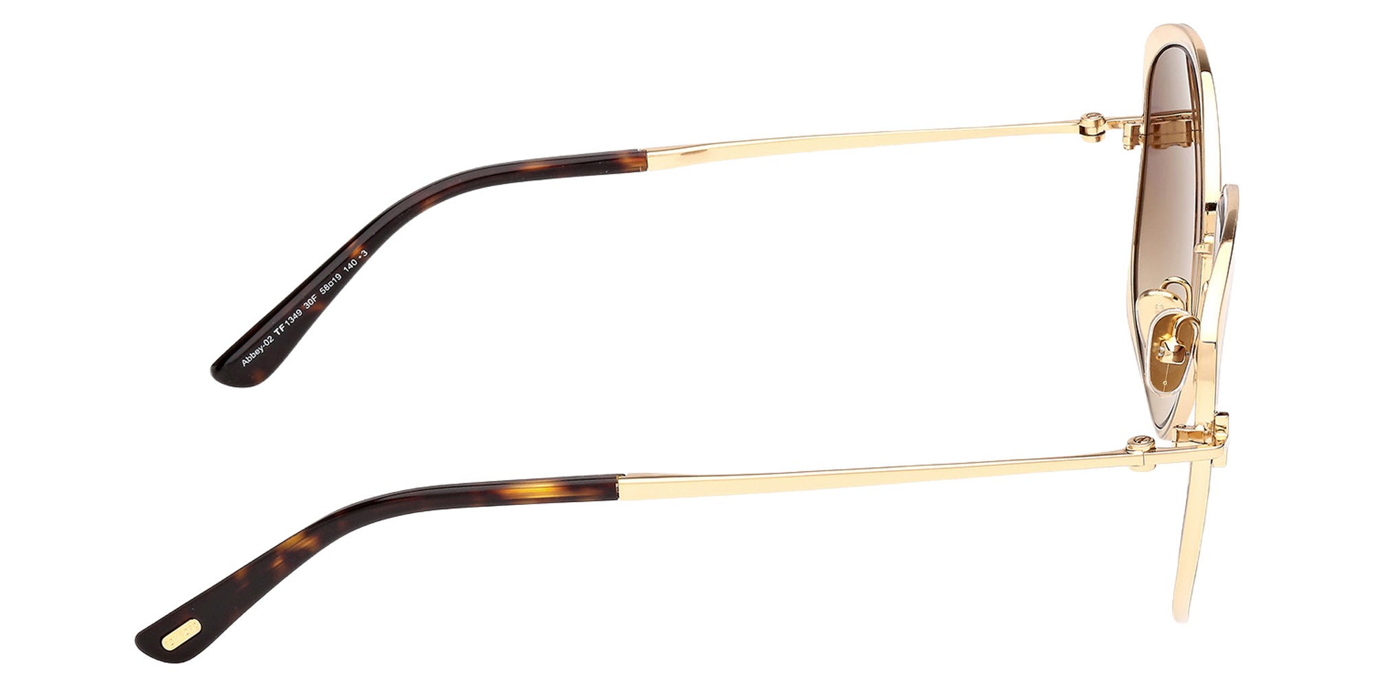 Tom Ford FT1349 30F 58 - Shiny Deep Gold / Gradient Brown 30F #id:ft134930f_s:104130