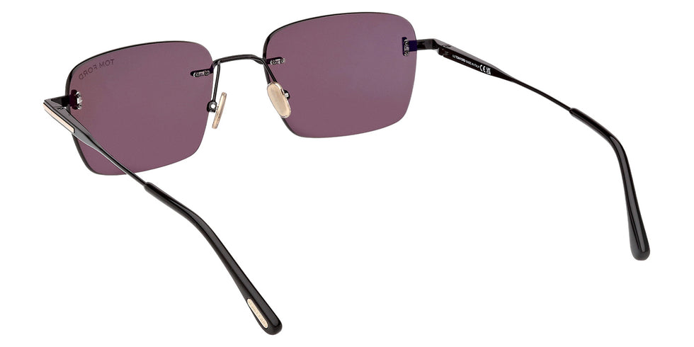 Tom Ford FT1354 JAKE-02 01A 54 - Shiny Black / Smoke #id:ft135401a_s:100115