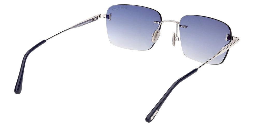Tom Ford FT1354 JAKE-02 16W 54 - Shiny Palladium / Gradient Blue #id:ft135416w_s:102125
