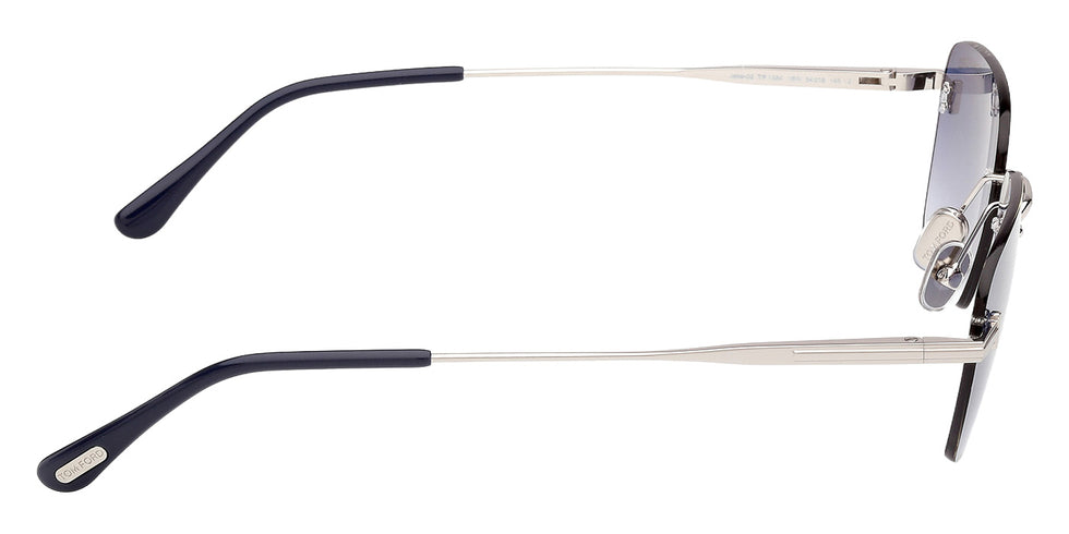 Tom Ford FT1354 JAKE-02 16W 54 - Shiny Palladium / Gradient Blue #id:ft135416w_s:102130