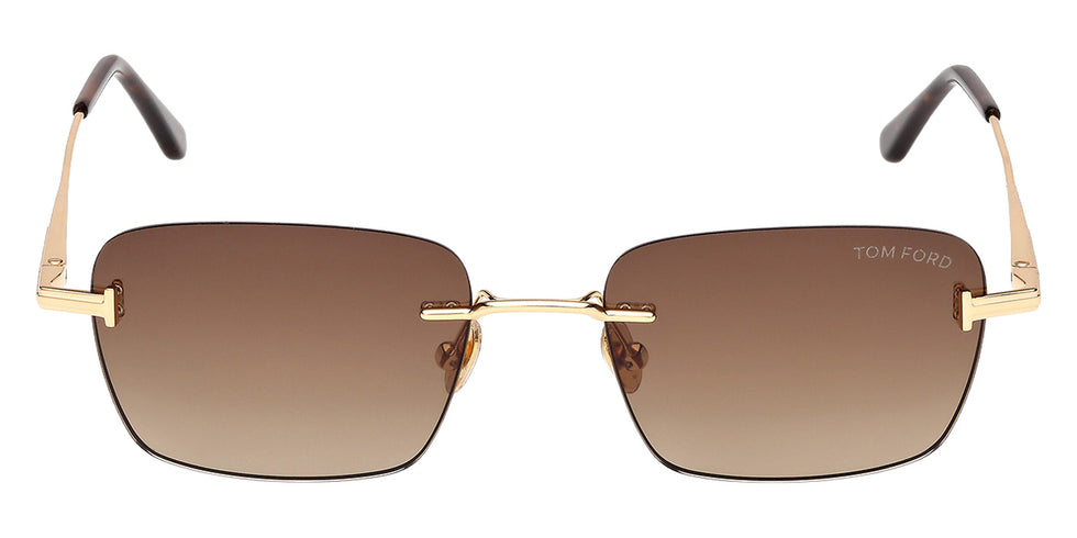 Tom Ford FT1354 JAKE-02 30F 54 - Shiny Deep Gold / Gradient Brown #id:ft135430f_s:106100