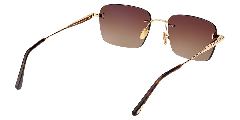 Tom Ford FT1354 JAKE-02 30F 54 - Shiny Deep Gold / Gradient Brown #id:ft135430f_s:106125