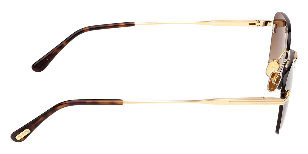 Tom Ford FT1354 JAKE-02 30F 54 - Shiny Deep Gold / Gradient Brown #id:ft135430f_s:106130