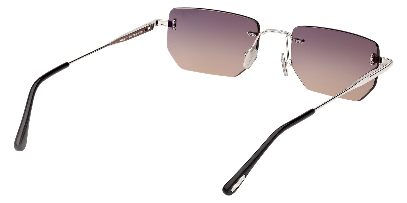 Tom Ford FT1355 ETHAN-02 16B 53 - Shiny Palladium / Gradient Smoke #id:ft135516b_s:100125