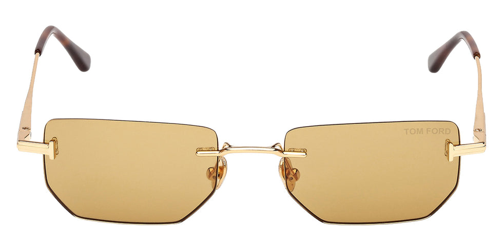 Tom Ford FT1355 ETHAN-02 30E 53 - Shiny Deep Gold / Brown #id:ft135530e_s:104100