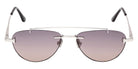Tom Ford FT1356 ASTOR-02 16B 55 - Shiny Palladium / Gradient Smoke #id:ft135616b_s:100100
