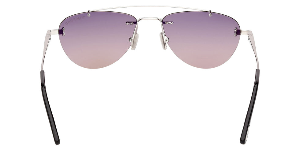 Tom Ford FT1356 ASTOR-02 16B 55 - Shiny Palladium / Gradient Smoke #id:ft135616b_s:100120