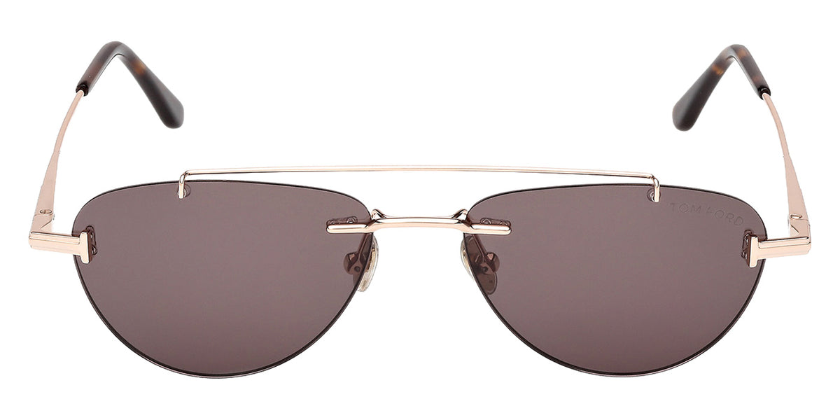 Tom Ford FT1356 ASTOR-02 28A 55 - Shiny Rose Gold / Smoke #id:ft135628a_s:102100