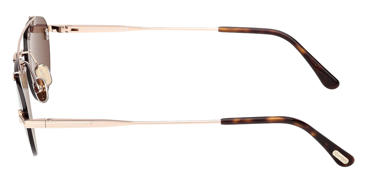 Tom Ford FT1356 ASTOR-02 28A 55 - Shiny Rose Gold / Smoke #id:ft135628a_s:102110
