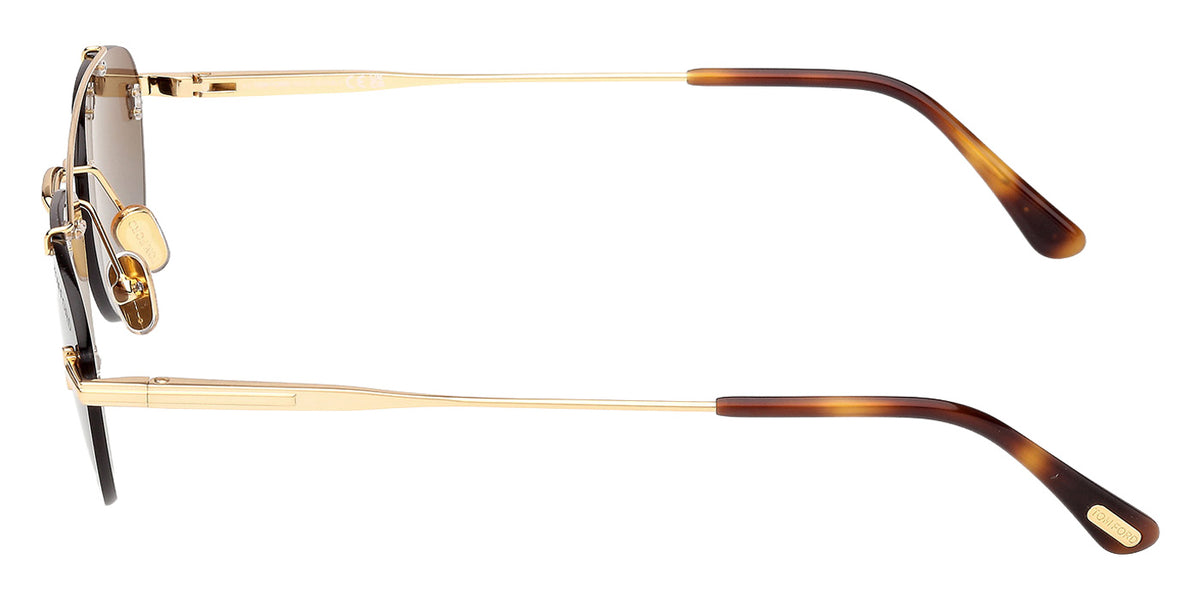 Tom Ford FT1356 ASTOR-02 30F 55 - Shiny Deep Gold / Gradient Brown #id:ft135630f_s:104110