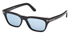 Tom Ford FT1362 01V 53 - Shiny Black / Blue 01V #id:ft136201v_s:102105