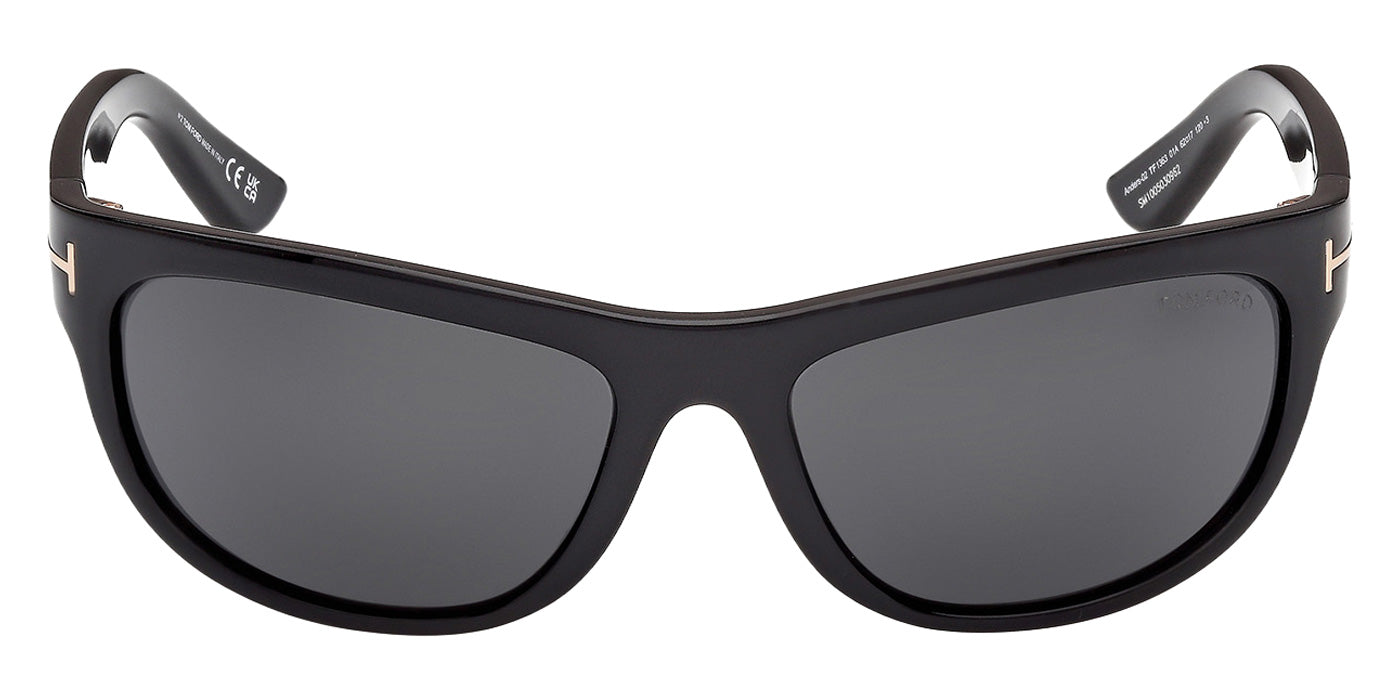 Tom Ford FT1363 ANDERS-02 01A 62 - Shiny Black / Smoke #id:ft136301a_s:100100