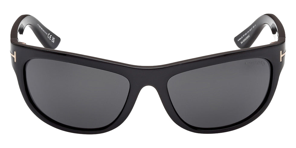 Tom Ford FT1363 ANDERS-02 01A 62 - Shiny Black / Smoke #id:ft136301a_s:100100