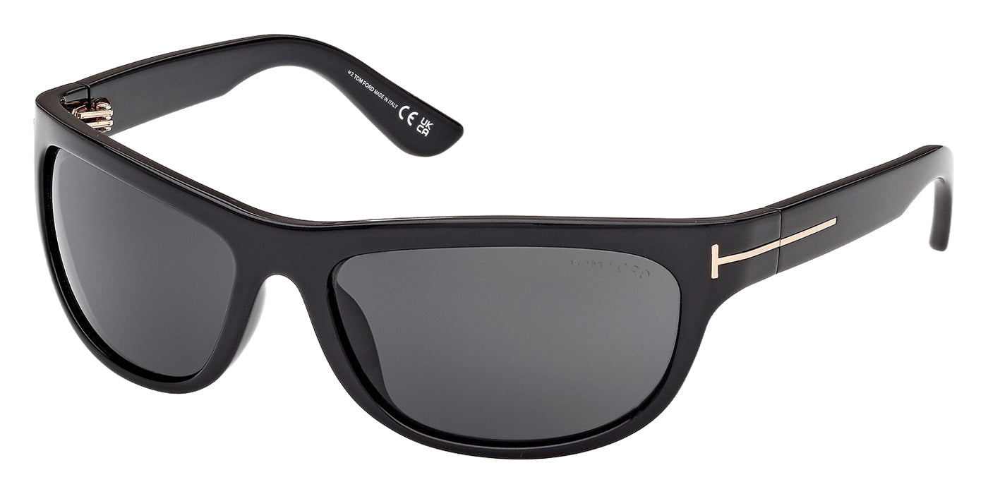 Tom Ford FT1363 ANDERS-02 01A 62 - Shiny Black / Smoke #id:ft136301a_s:100105