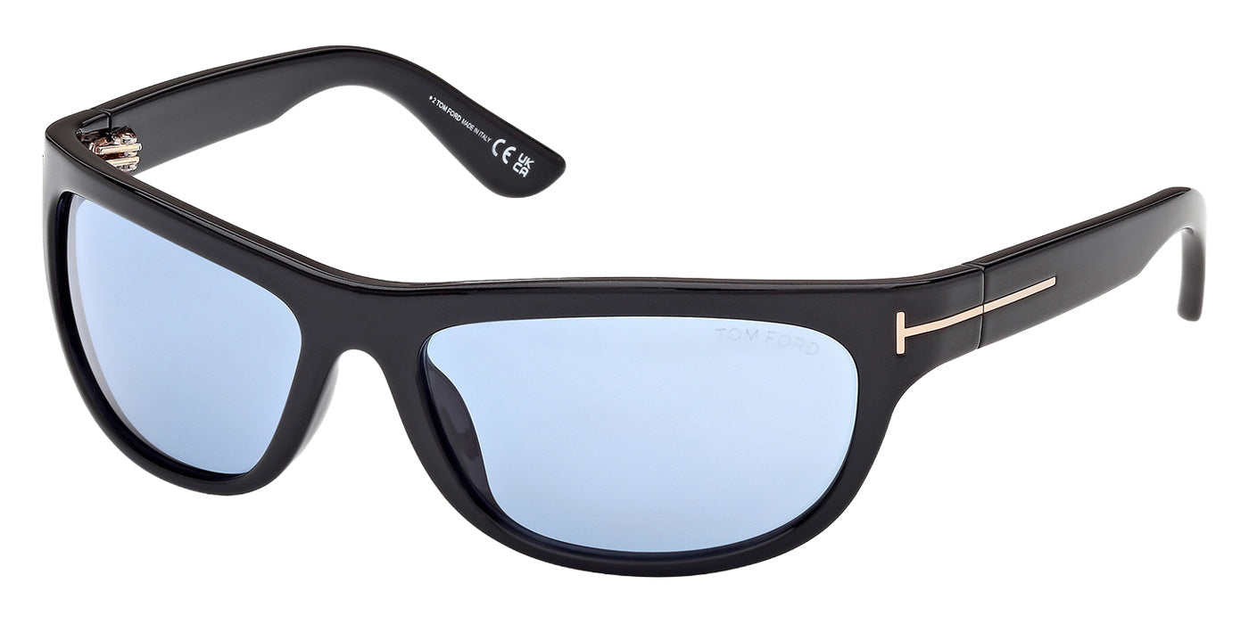 Tom Ford FT1363 ANDERS-02 01V 62 - Shiny Black / Blue #id:ft136301v_s:102105