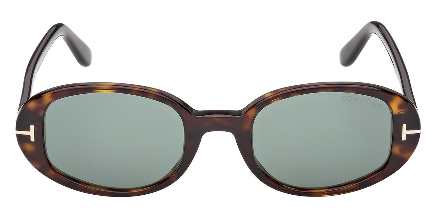 Tom Ford FT1364 IGGY 52N 49 - Dark Havana / Green #id:ft136452n_s:102100
