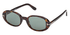 Tom Ford FT1364 IGGY 52N 49 - Dark Havana / Green #id:ft136452n_s:102105