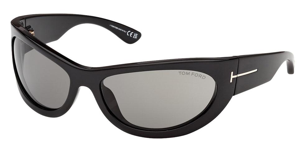 Tom Ford FT1365 01A 62 - Shiny Black / Smoke 01A #id:ft136501a_s:100105