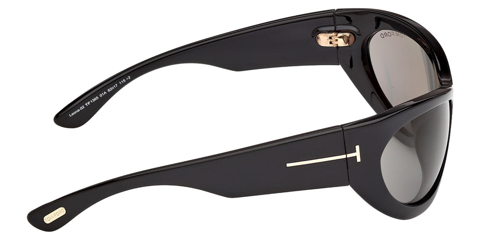 Tom Ford FT1365 01A 62 - Shiny Black / Smoke 01A #id:ft136501a_s:100130