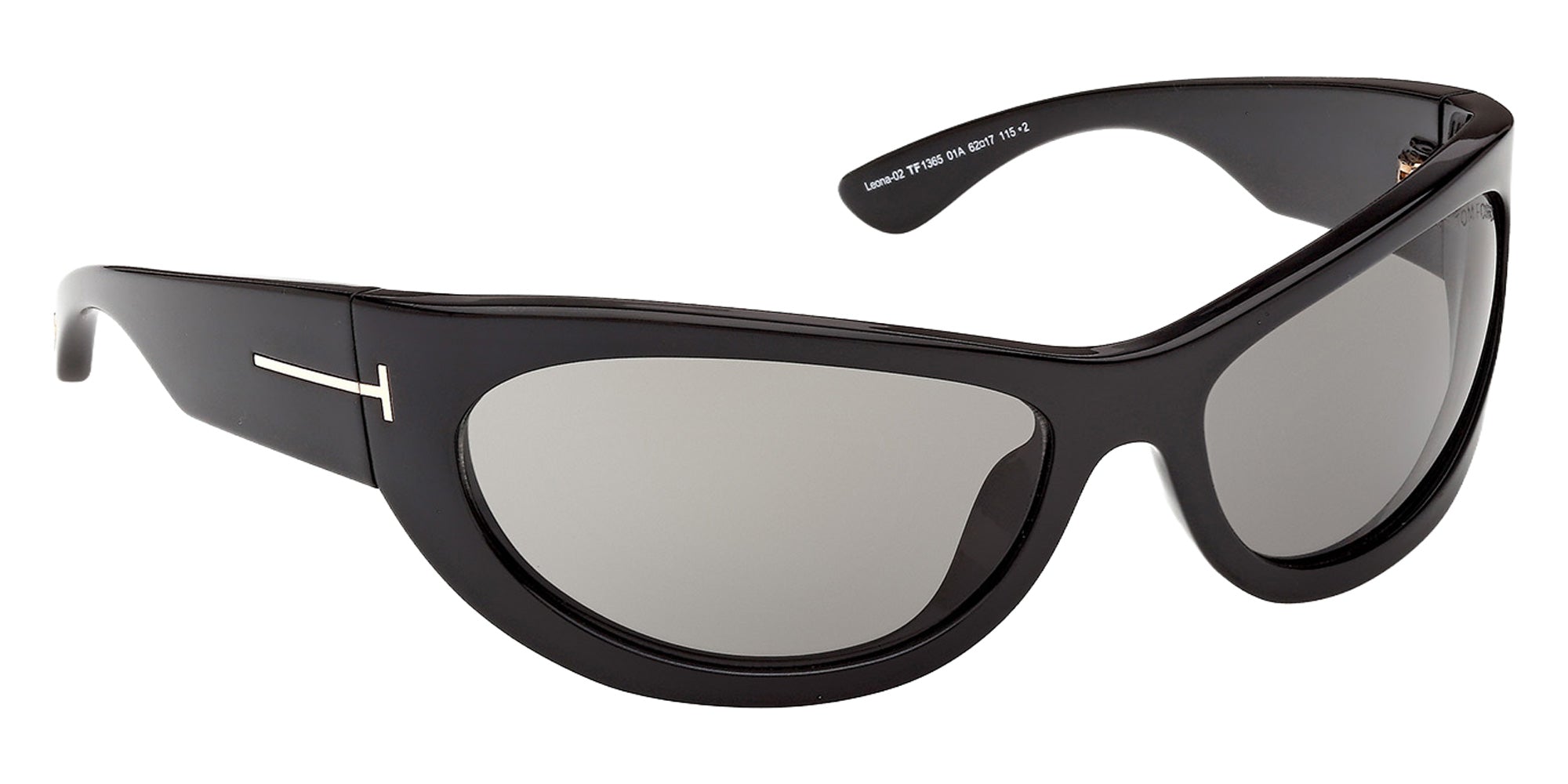 Tom Ford FT1365 01A 62 - Shiny Black / Smoke 01A #id:ft136501a_s:100135