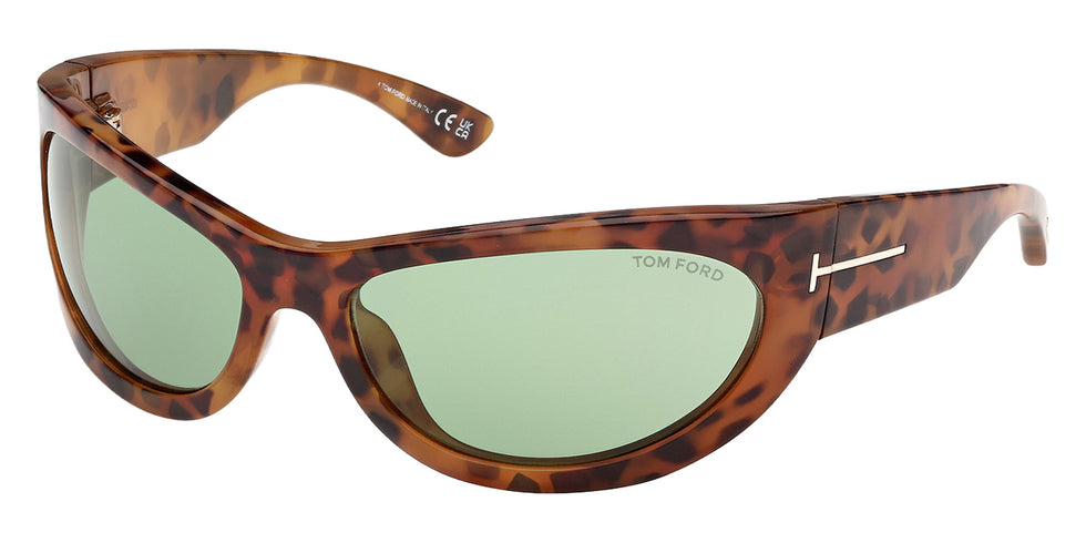 Tom Ford FT1365 55N 62 - Colored Havana / Green 55N #id:ft136555n_s:102105