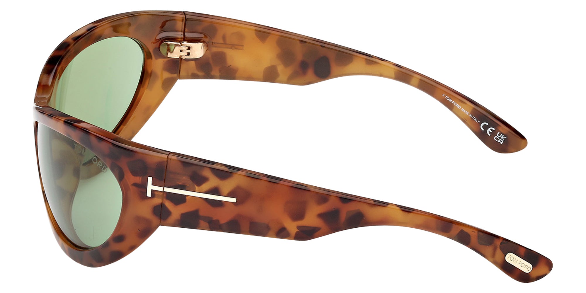 Tom Ford FT1365 55N 62 - Colored Havana / Green 55N #id:ft136555n_s:102110