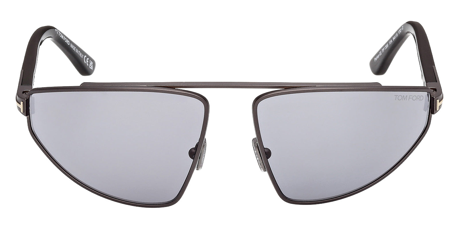 Tom Ford FT1399 PARKER-02 13A 64 - Matte Dark Ruthenium / Smoke #id:ft139913a_s:100100