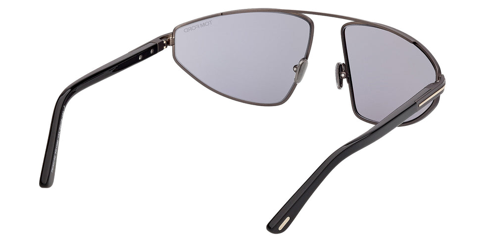 Tom Ford FT1399 PARKER-02 13A 64 - Matte Dark Ruthenium / Smoke #id:ft139913a_s:100125