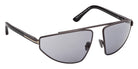 Tom Ford FT1399 PARKER-02 13A 64 - Matte Dark Ruthenium / Smoke #id:ft139913a_s:100135