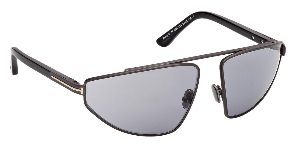 Tom Ford FT1399 PARKER-02 13A 64 - Matte Dark Ruthenium / Smoke #id:ft139913a_s:100135