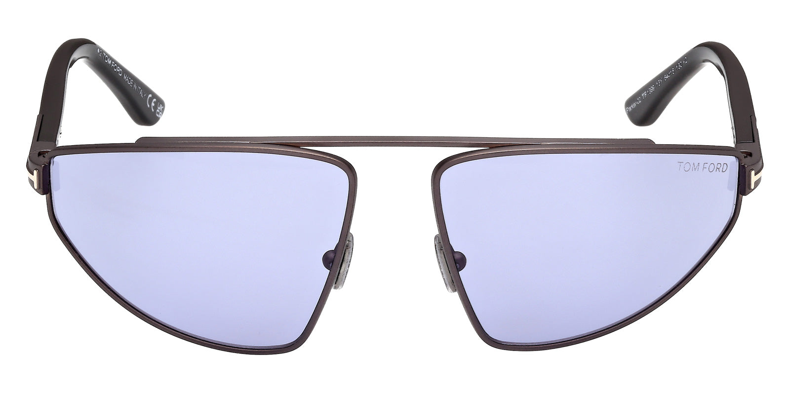 Tom Ford FT1399 PARKER-02 13Y 64 - Matte Dark Ruthenium / Violet #id:ft139913y_s:104100