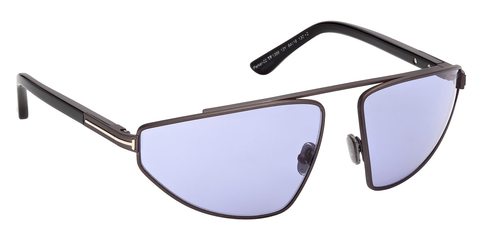 Tom Ford FT1399 PARKER-02 13Y 64 - Matte Dark Ruthenium / Violet #id:ft139913y_s:104135