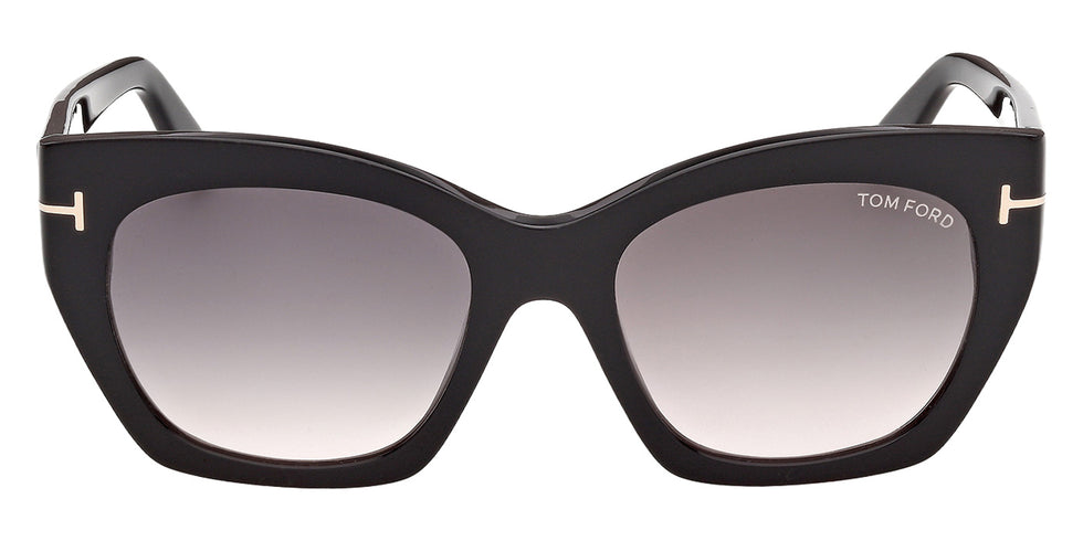 Tom Ford FT1422 JONI-02 01B 54 - Shiny Black / Gradient Smoke #id:ft142201b_s:100100