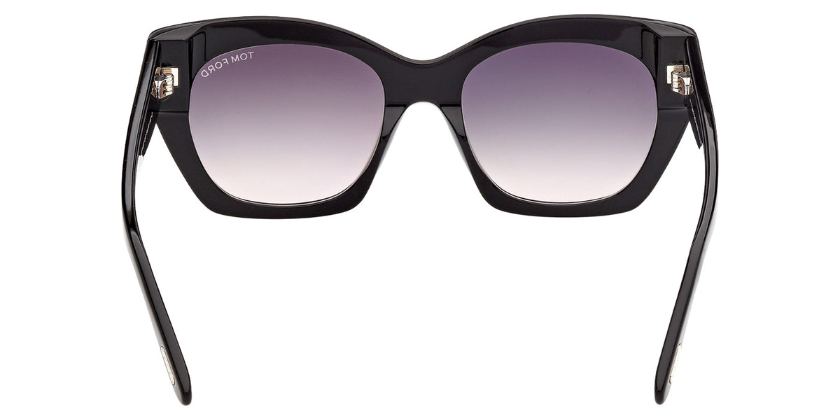 Tom Ford FT1422 JONI-02 01B 54 - Shiny Black / Gradient Smoke #id:ft142201b_s:100120