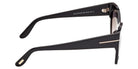 Tom Ford FT1422 JONI-02 01B 54 - Shiny Black / Gradient Smoke #id:ft142201b_s:100130
