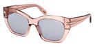 Tom Ford FT1422 JONI-02 72A 54 - Shiny Light Pink / Smoke #id:ft142272a_s:104105