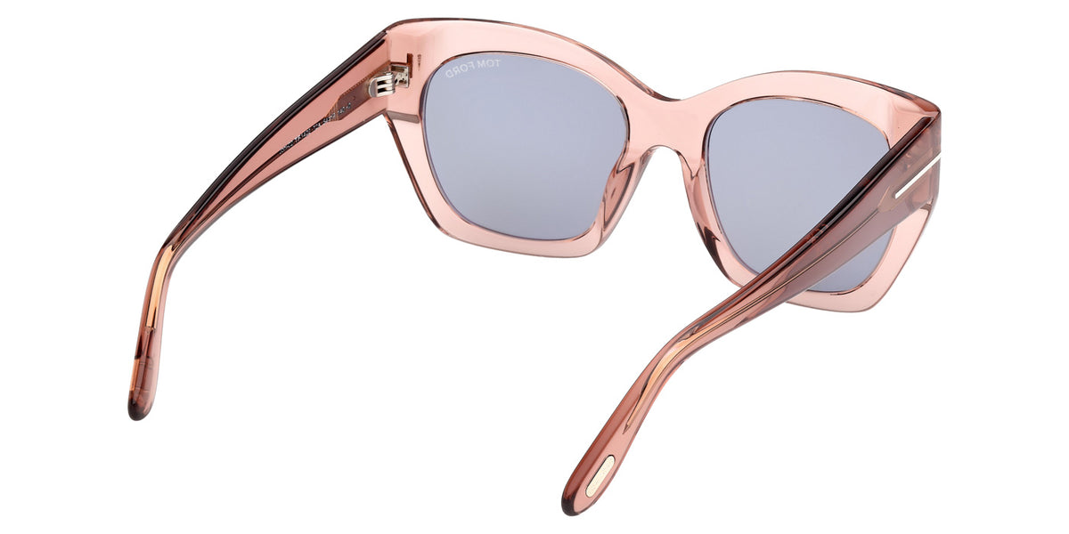 Tom Ford FT1422 JONI-02 72A 54 - Shiny Light Pink / Smoke #id:ft142272a_s:104125