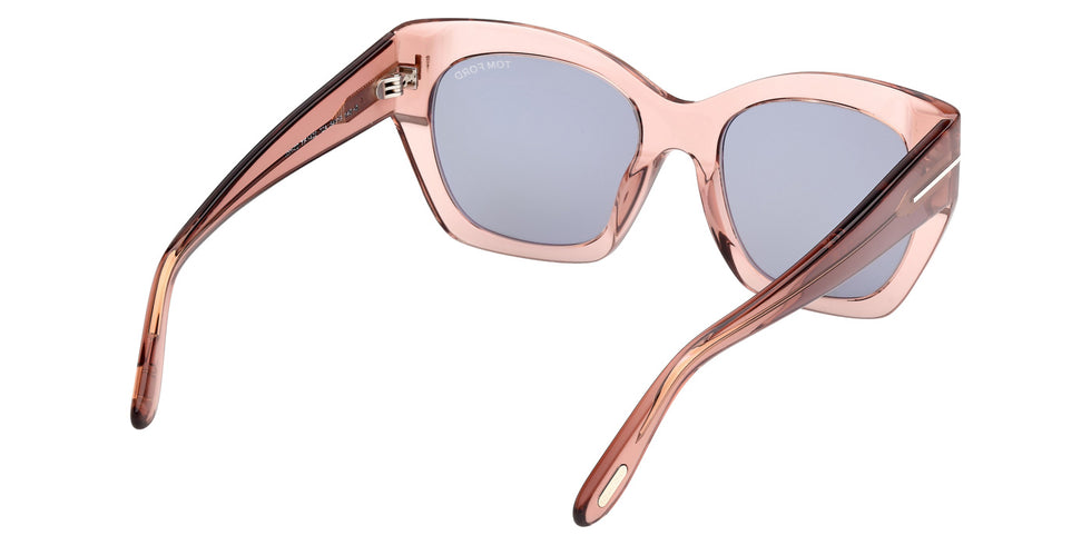 Tom Ford FT1422 JONI-02 72A 54 - Shiny Light Pink / Smoke #id:ft142272a_s:104125