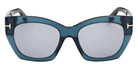 Tom Ford FT1422 JONI-02 87A 54 - Shiny Turquoise / Smoke #id:ft142287a_s:106100
