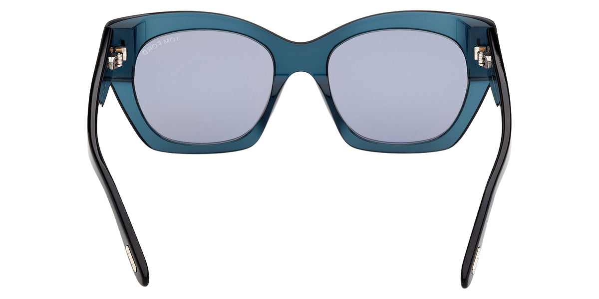 Tom Ford FT1422 JONI-02 87A 54 - Shiny Turquoise / Smoke #id:ft142287a_s:106120