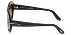 Tom Ford FT1423 ELODIE-02 01B 54 - Shiny Black / Gradient Smoke #id:ft142301b_s:100110