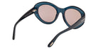 Tom Ford FT1423 ELODIE-02 87E 54 - Shiny Turquoise / Brown #id:ft142387e_s:104125