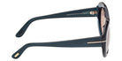 Tom Ford FT1423 ELODIE-02 87E 54 - Shiny Turquoise / Brown #id:ft142387e_s:104130