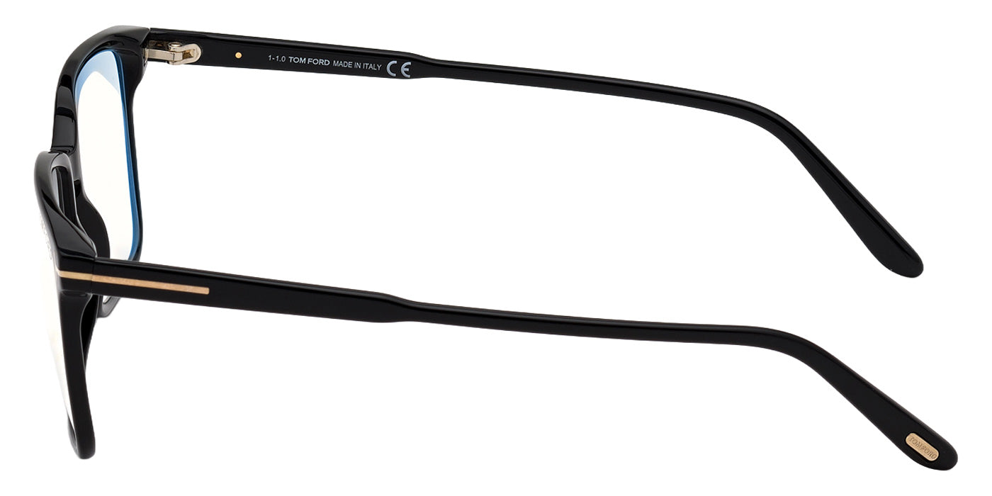 Tom Ford FT5696-B 001 54 - Shiny Black / Blue Filter #id:ft5696b001_s:100110