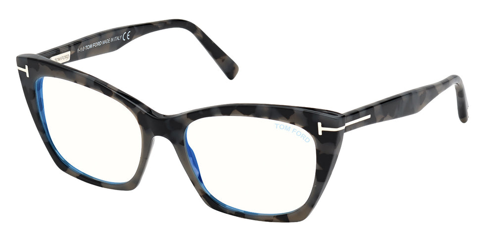 Tom Ford FT5709-B 056 54 - Colored Havana / Blue Filter #id:ft5709b056_s:100105