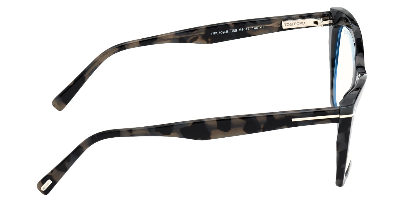 Tom Ford FT5709-B 056 54 - Colored Havana / Blue Filter #id:ft5709b056_s:100130