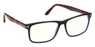 Tom Ford FT5752-B 005 55 - Black/Havana / Blue Filter #id:ft5752b005_s:100135