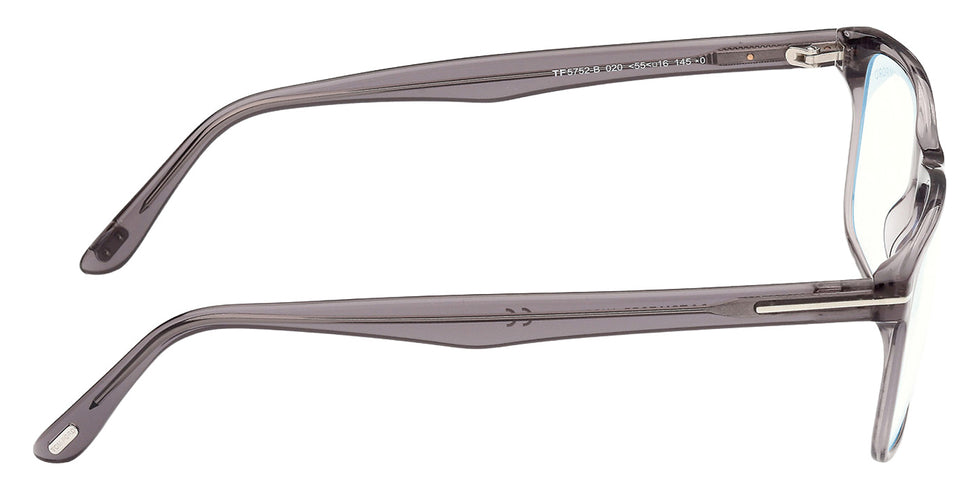 Tom Ford FT5752-B 020 55 - Shiny Gray / Blue Filter #id:ft5752b020_s:102130